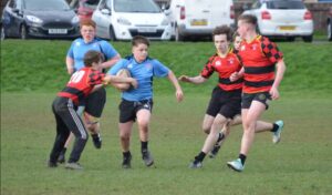 Yr 10/11 Rugby Victory