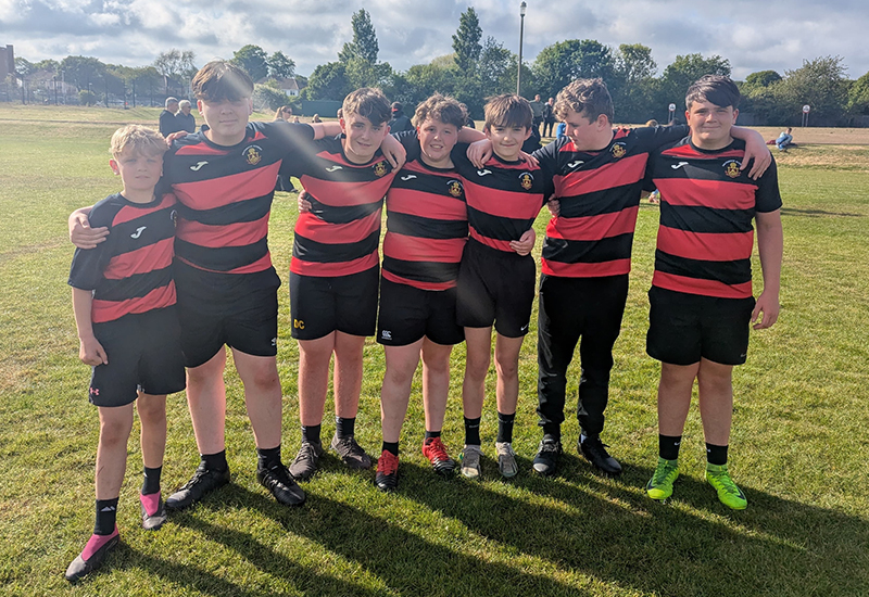 Year 8 Rugby Finish Their Season Strong