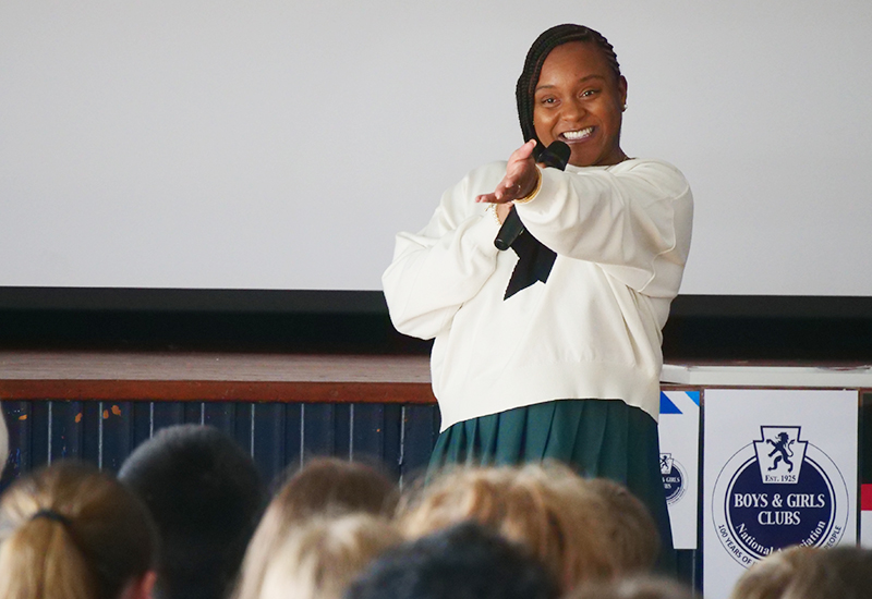 Dr Mona Dixon Inspires Our Young Minds