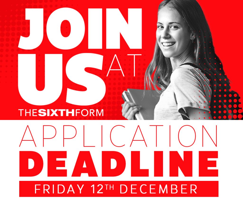 Application Deadline THIS FRIDAY