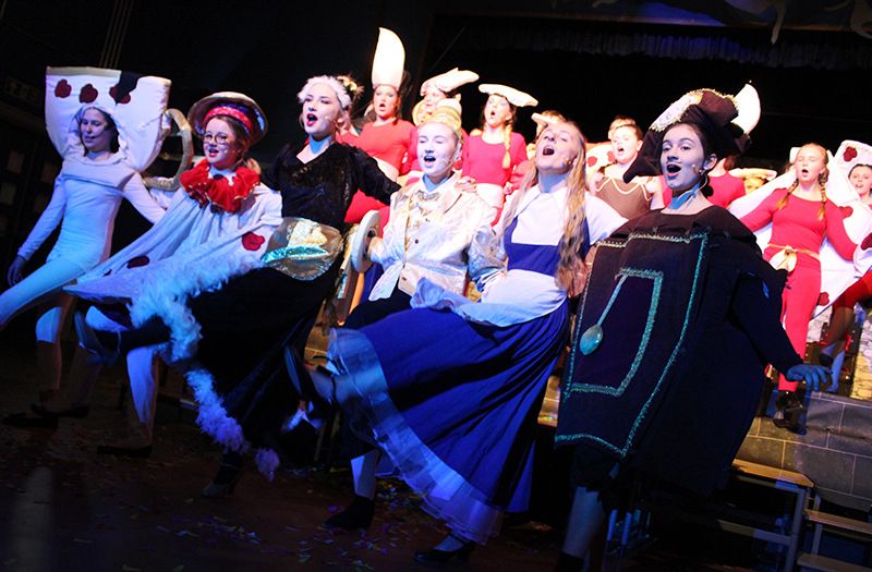 Beauty and the Beast Enchants the Community