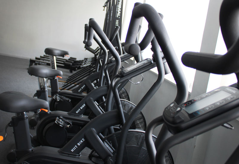 New Gym Equipment Ready for a Workout