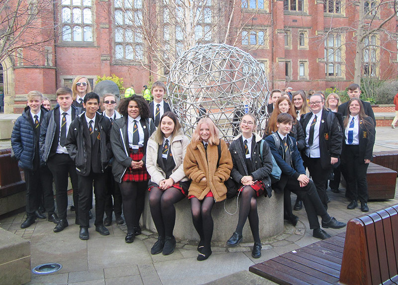 Schoalrs Seek Out Newcastle University