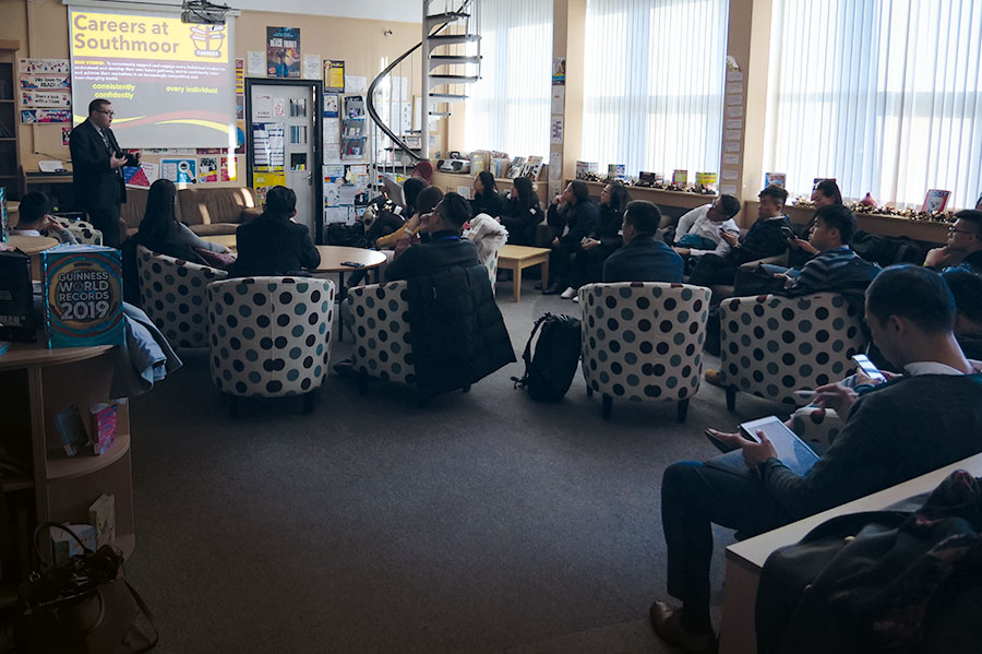 Sharing ideas Half a World Away