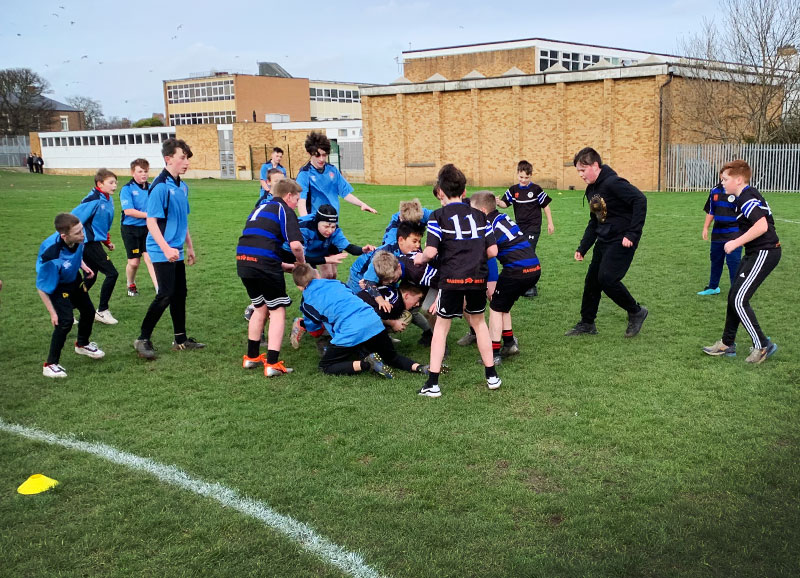 Southmoor Tackles Rugby Tournament