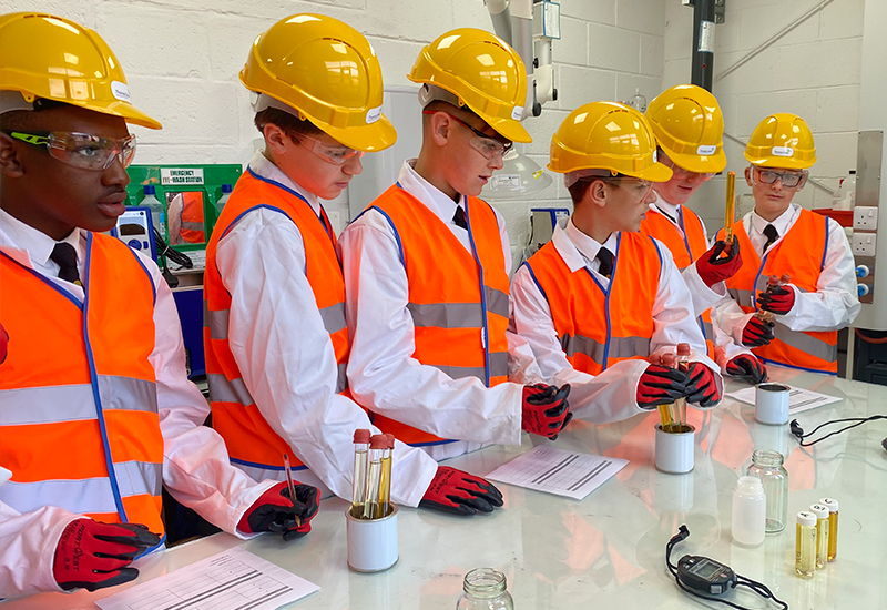 In the Lab at Thomas Swan