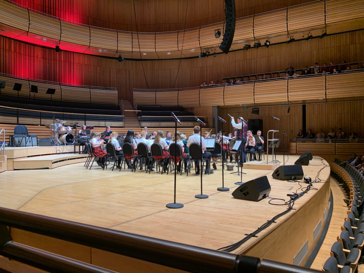 On Stage at the Sage
